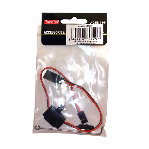 Varilla de interruptor V6 con fuelle de goma y conjunto conector (DF65)