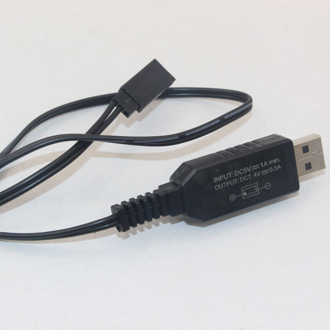 Cargador USB para batería LiFePo 6.4V 700mAh